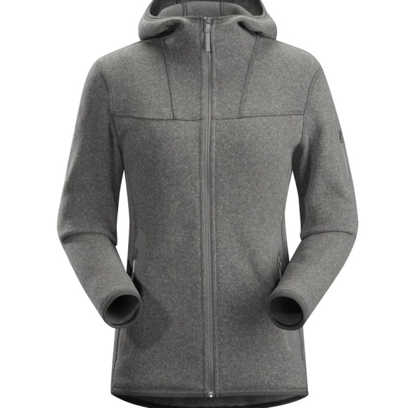 Arc'teryx Tan Zip-Up Fleece Jacket Covert Hoody - Picture 5 of 5